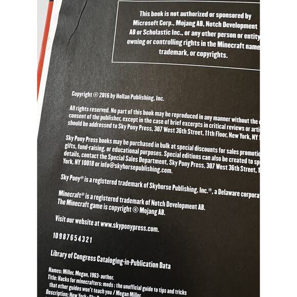 Hacks for Minecrafters: Mods The Unofficial Guide Tips Tricks Book Guide Refer - Picture 6 of 8